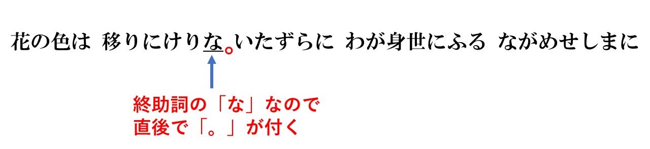 古文 和歌 句切れとは 句切れの超簡単な見分け方を5つの型で紹介 おやぶんの古文攻略塾